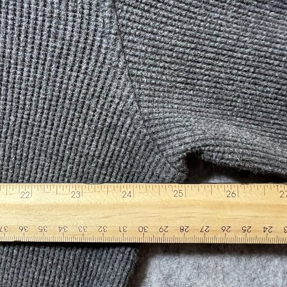 Vintage 90s Thermal Sweater Mens Large Glacier Gear Outdoors Pullover Boxy Loose - Picture 2 of 11